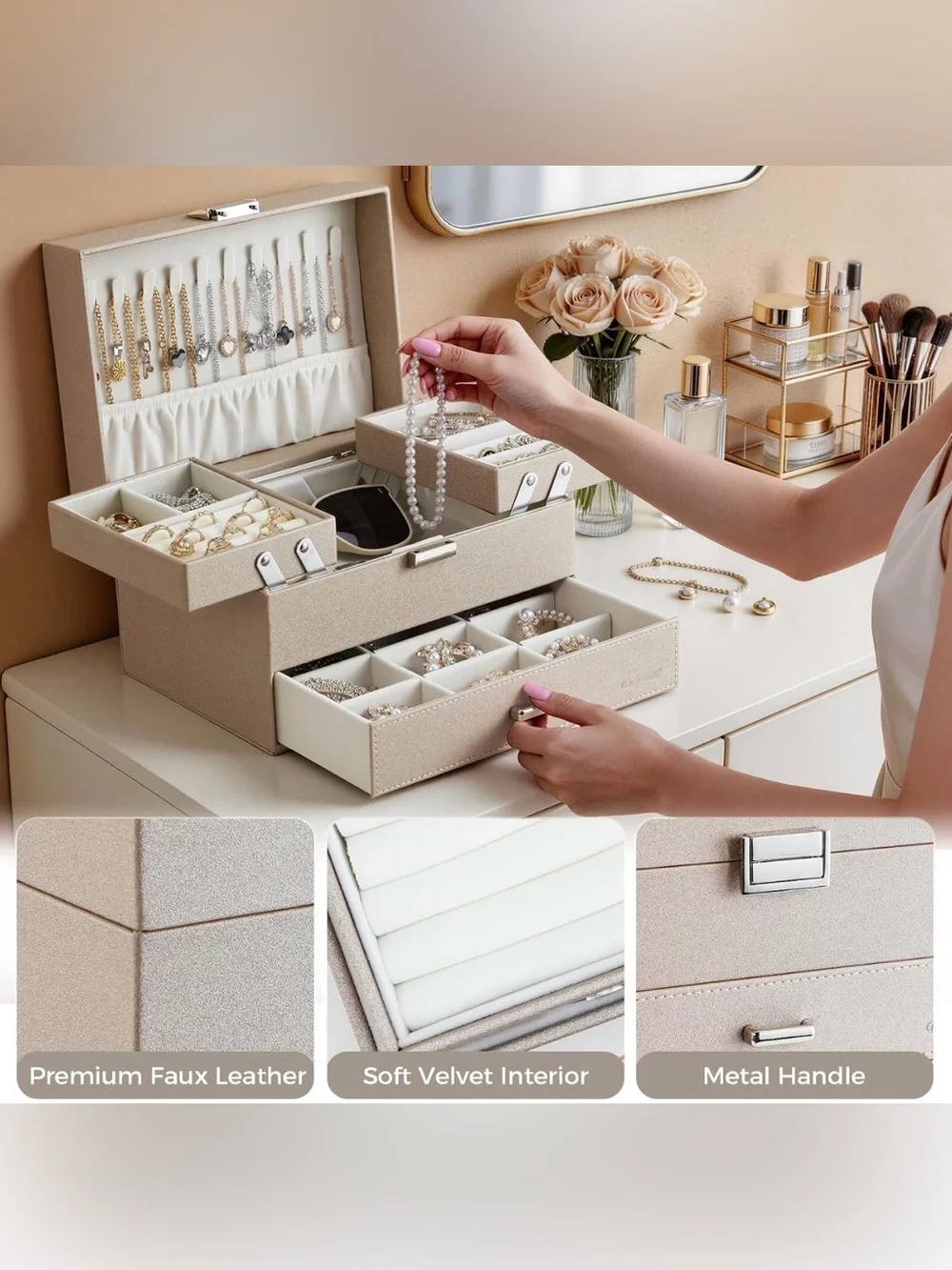 Dajasan Jewelry Organizer Box